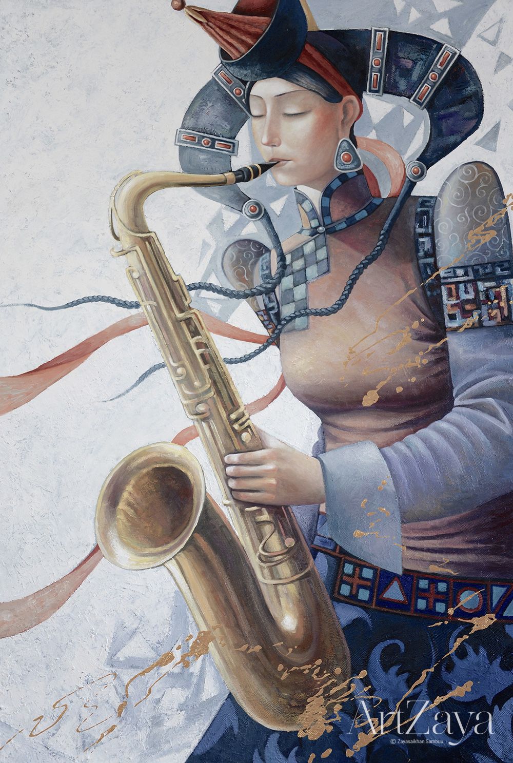 Saxophone player #2